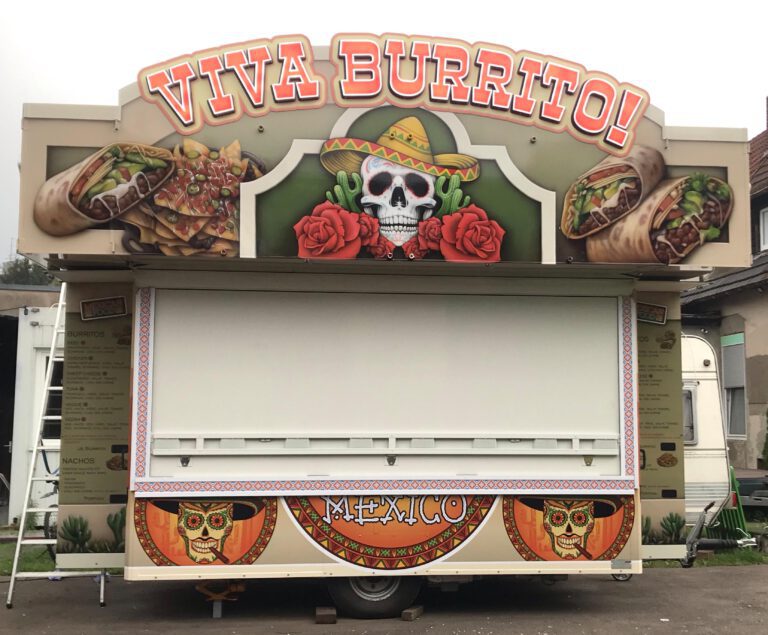 Außenschild mit LED Beleuchtung